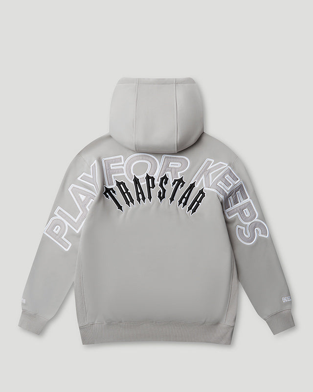 PFK x Trapstar Irongate Hoodie Grey/Black – Geedup US