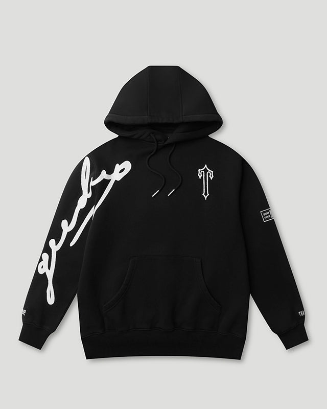 Signature x Trapstar T Hoodie Black/White – Geedup Co. US