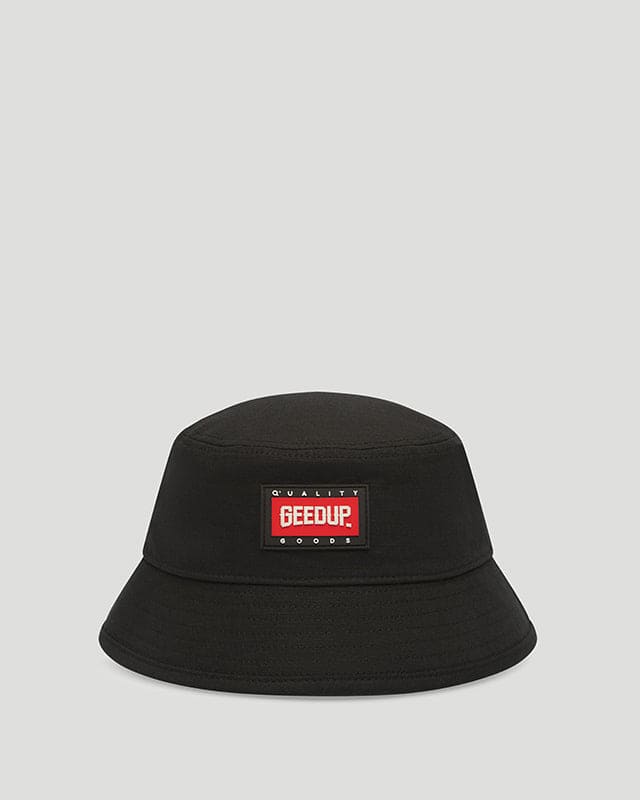 Core Logo Ripstop Bucket Hat Black – Geedup Co. US