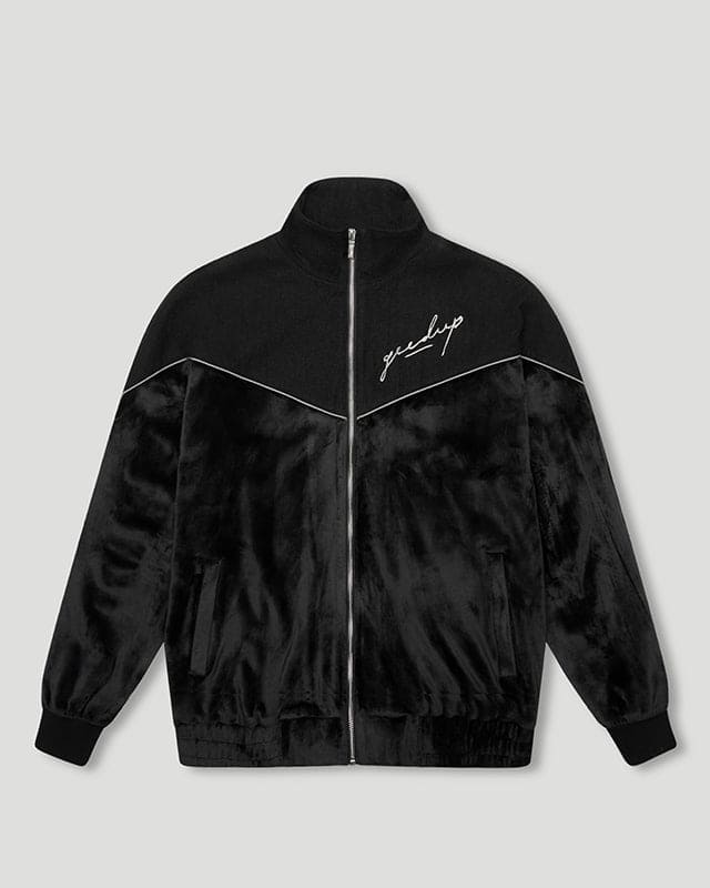 Palm Angels | Velvet Track Jacket | Tracksuit Tops | Cruise Fashion
