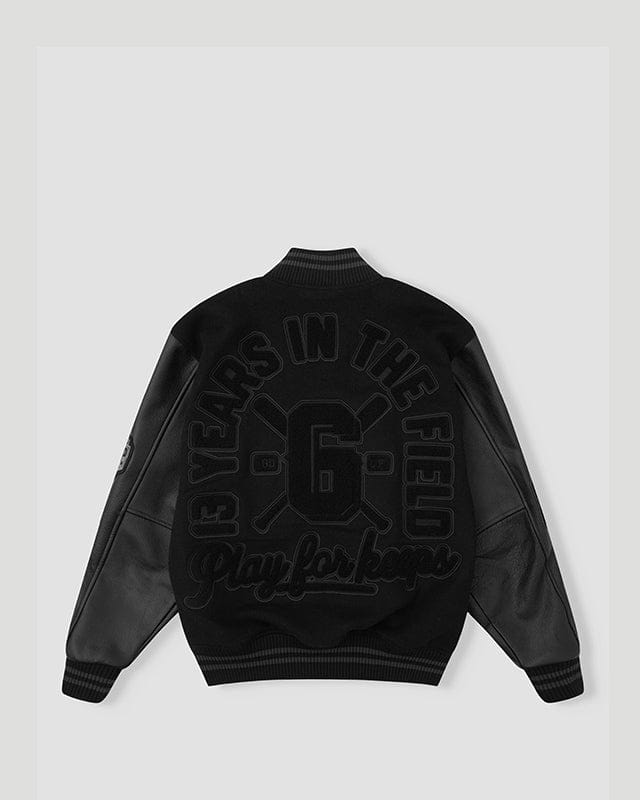13YR PFK Varsity Jacket Black/Black – Geedup Co. US