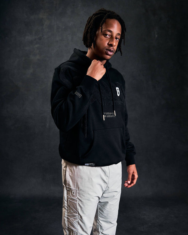 Handstyle/G Hoodie Black/Charcoal
