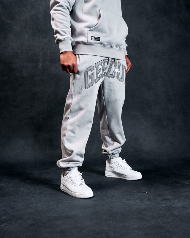 Team Logo/Handtstyle Trackpant Double Grey