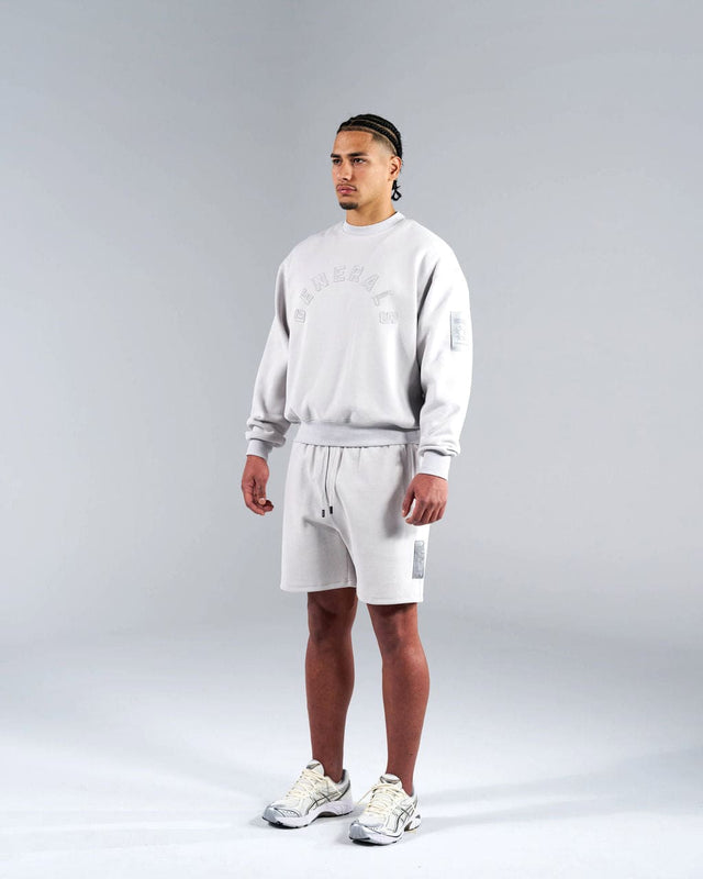 Generals 6 Inch Pique Shorts Nimbus Grey