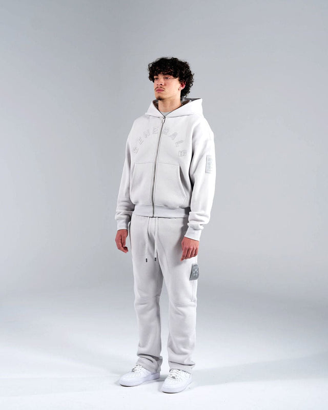 Generals Oversized Zip Hoodie Nimbus Cloud