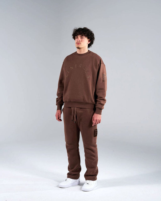 Generals Straight Leg Trackpants Chestnut