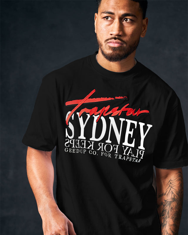Sydney x Trapstar Secret T-Shirt Black – Geedup Co. US
