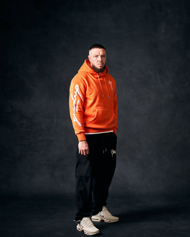 Signature x Trapstar T Hoodie Orange/White – Geedup Co. US