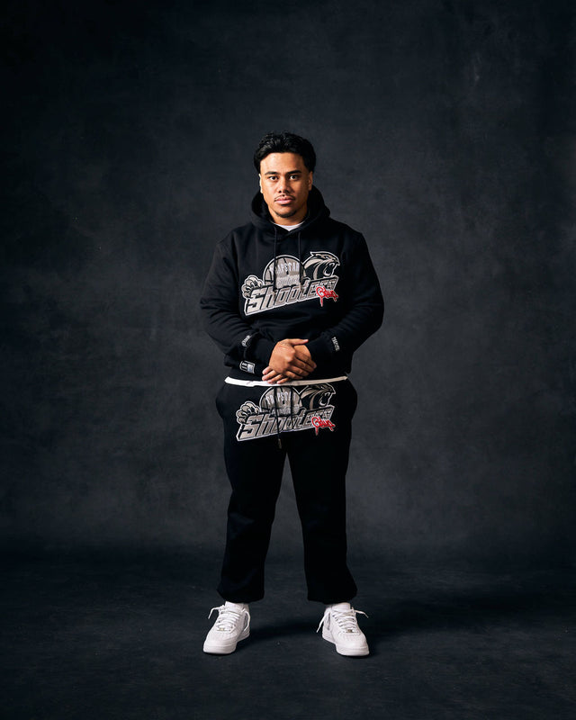 Sydney x Trapstar Shooters Trackpants Black/Red – Geedup Co. US