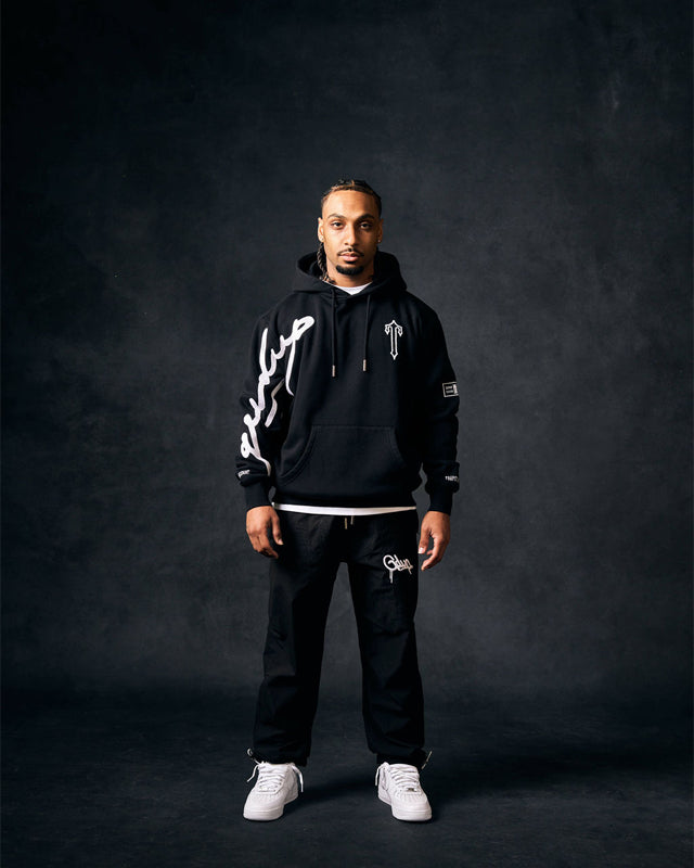 TRAPSTAP ブラックパーカー トラップスター オールシティ パーカー - ブラック - スタイルと快適さ