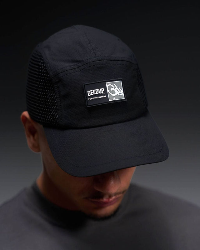 Handstyle 5 Panel Hat Black