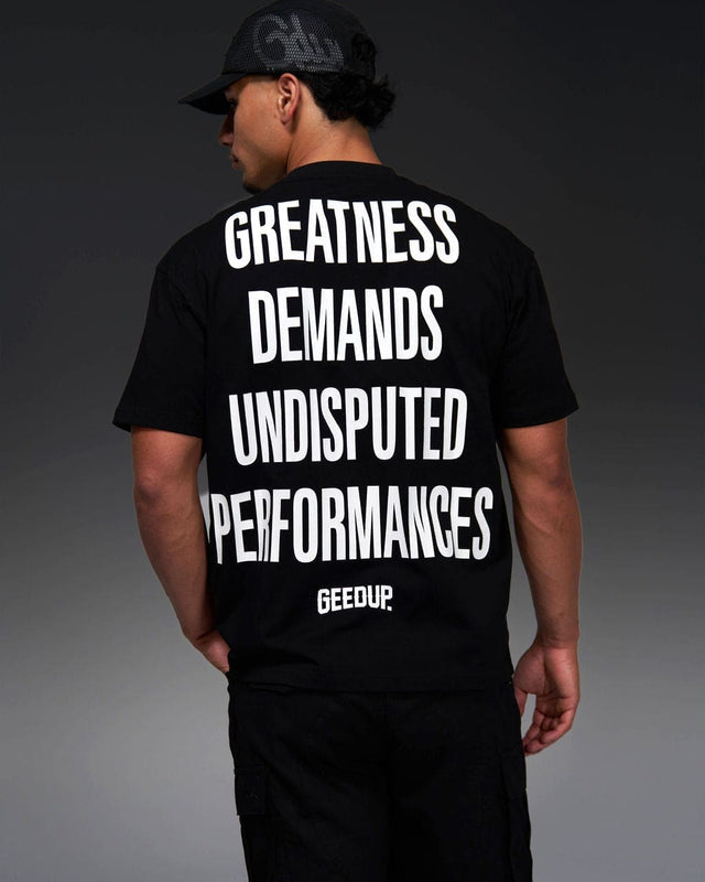 Geedup Stack T-Shirt Black