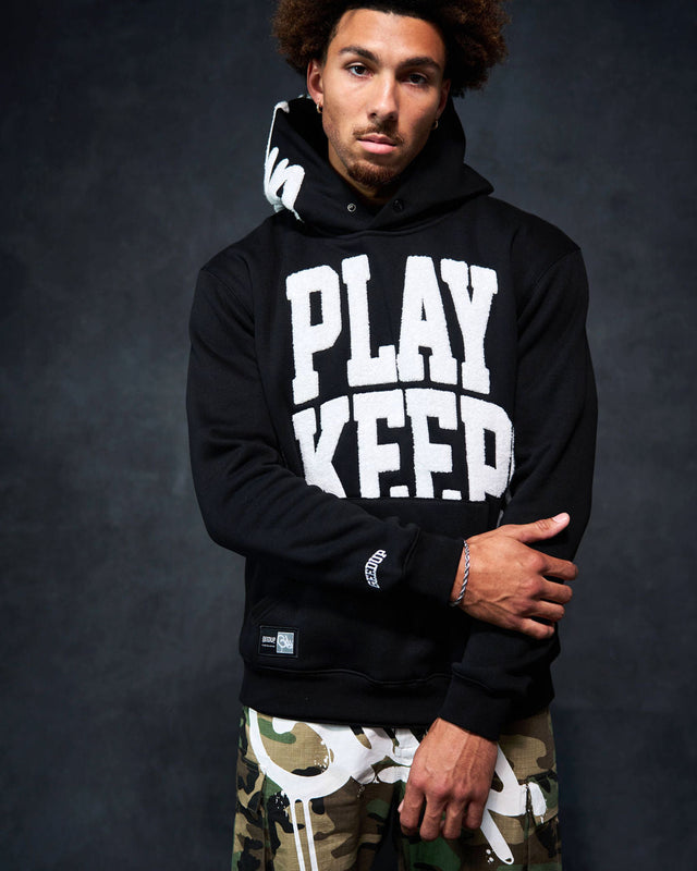 Play4Keeps Handstyle Hoodie Black/White