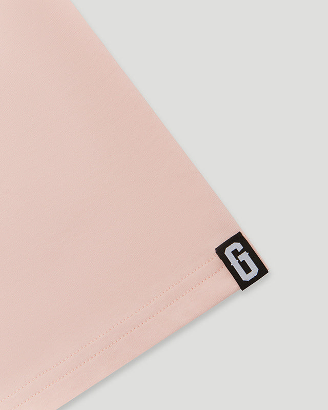 Handstyle EMB T-Shirt Pale Pink