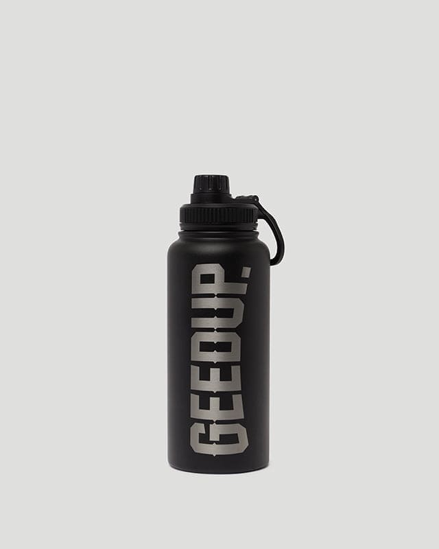 Core Logo Drink Bottle Black/Silver