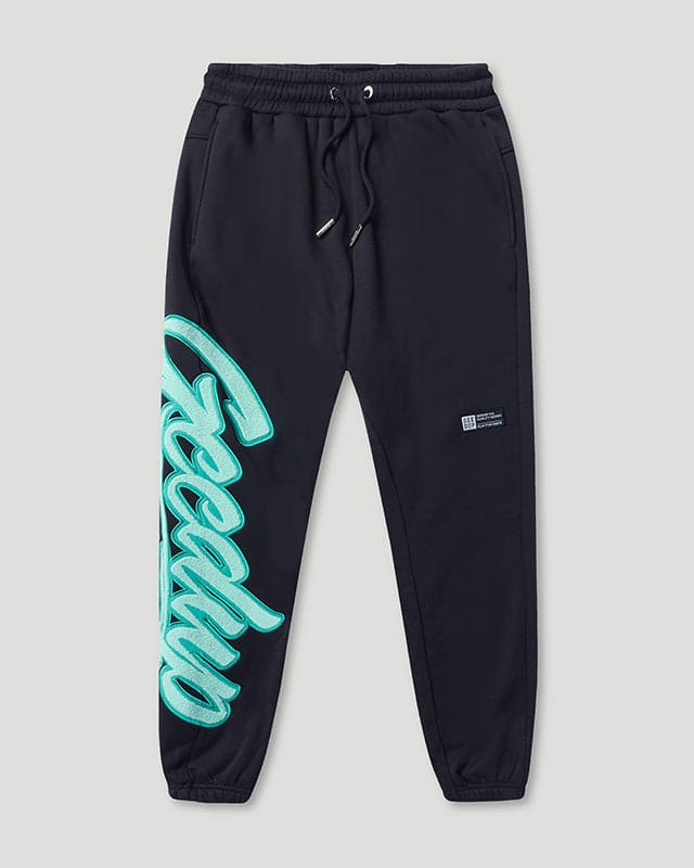 Script Logo Trackpants Navy/Teal