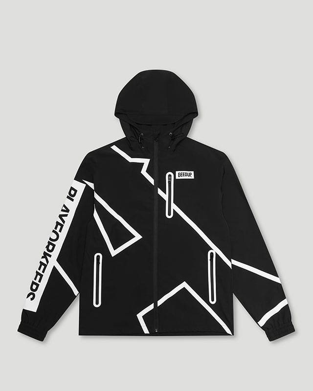 Geedup x Arrdee Lightweight Jacket Black/White