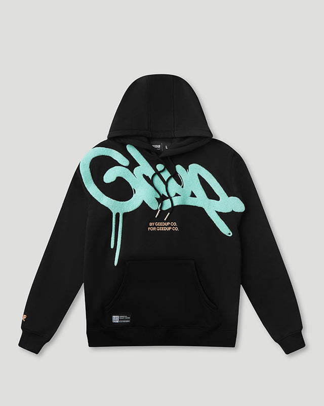 Geedup x Arrdee Handstyle Hoodie Black/Multi