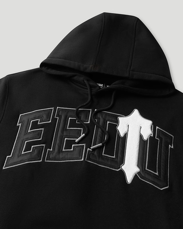 Team Logo x Irongate T Hoodie Black/White