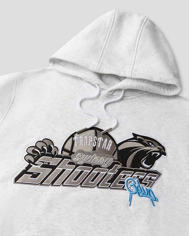 Sydney x Trapstar Shooters  Hoodie White Marle/Blue