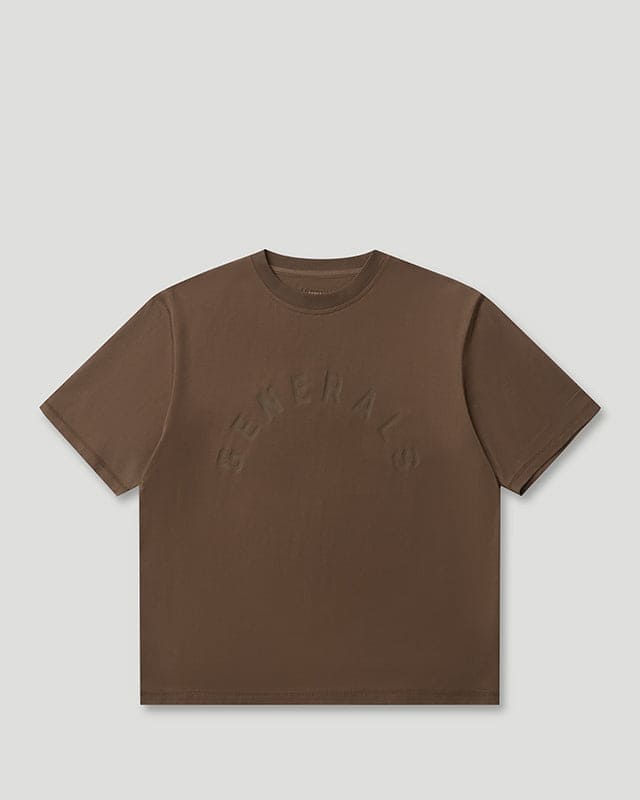 Generals Slim Fit T-Shirt Chestnut
