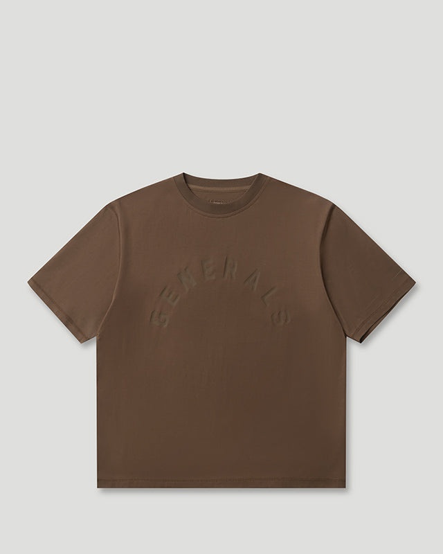 Generals Slim Fit T-Shirt Chestnut