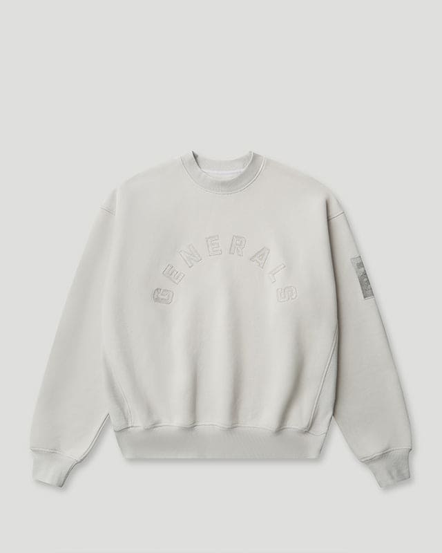Generals Oversized Crewneck Nimbus Cloud