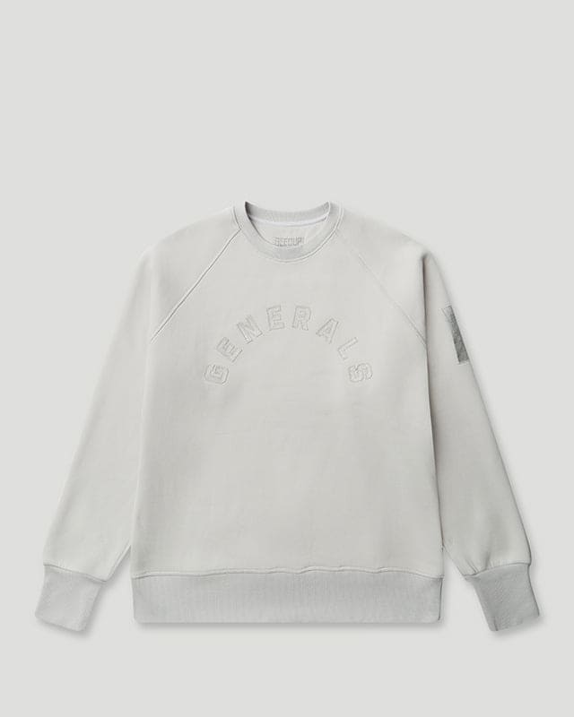 Generals Classic Fit Crewneck Nimbus Cloud
