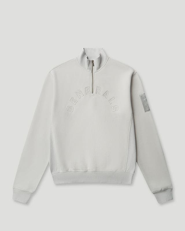 Generals Classic Qtr Zip Nimbus Cloud