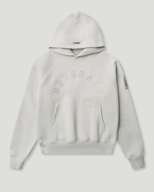 Generals Classic Fit Raglan Hoodie Nimbus Cloud
