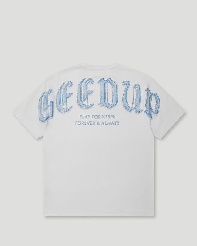 Chrome T-Shirt White/Cool Blue