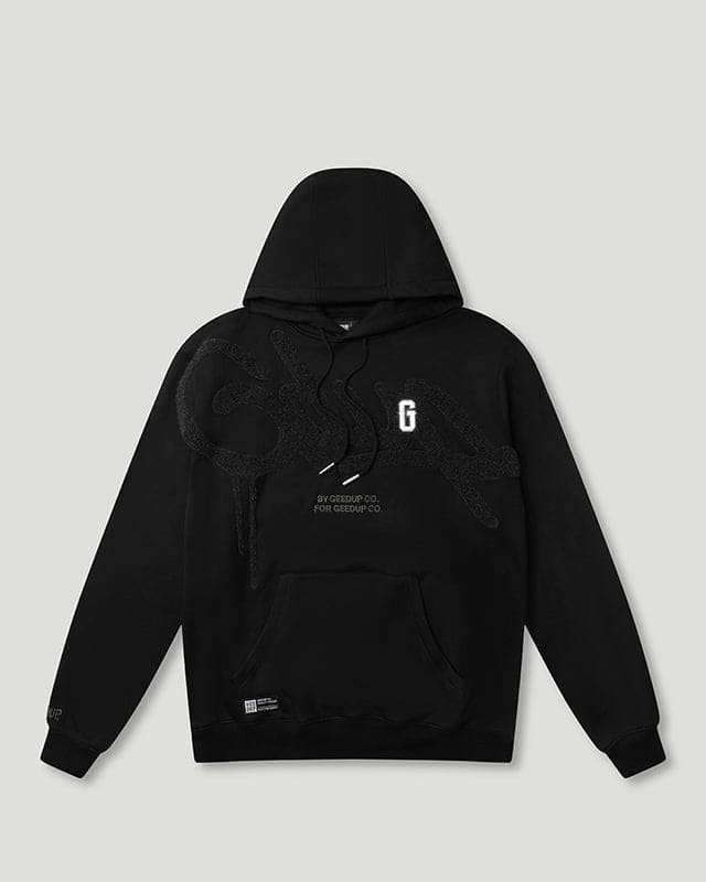 Handstyle/G Hoodie Black/Charcoal