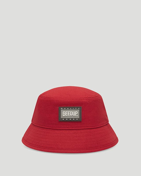 Core Logo Ripstop Bucket Hat Red – Geedup Co. US