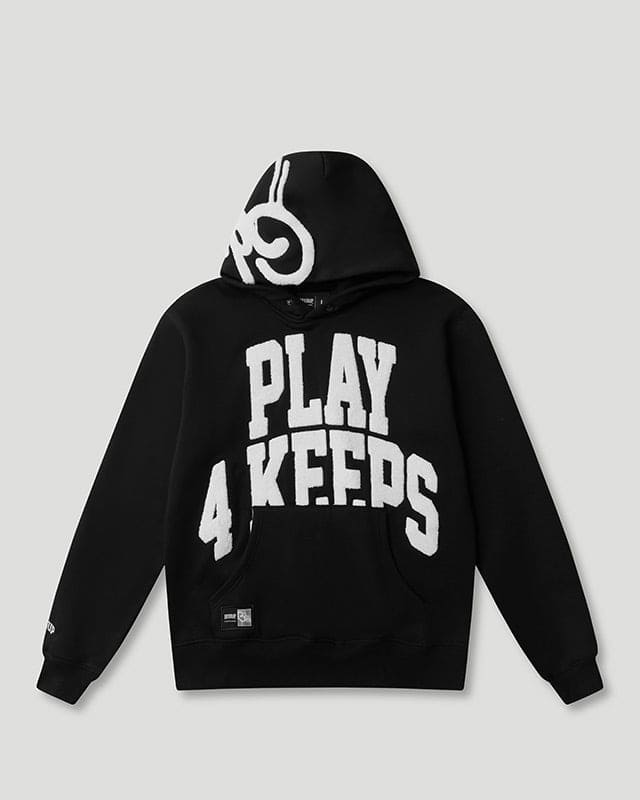 Play4Keeps Handstyle Hoodie Black/White