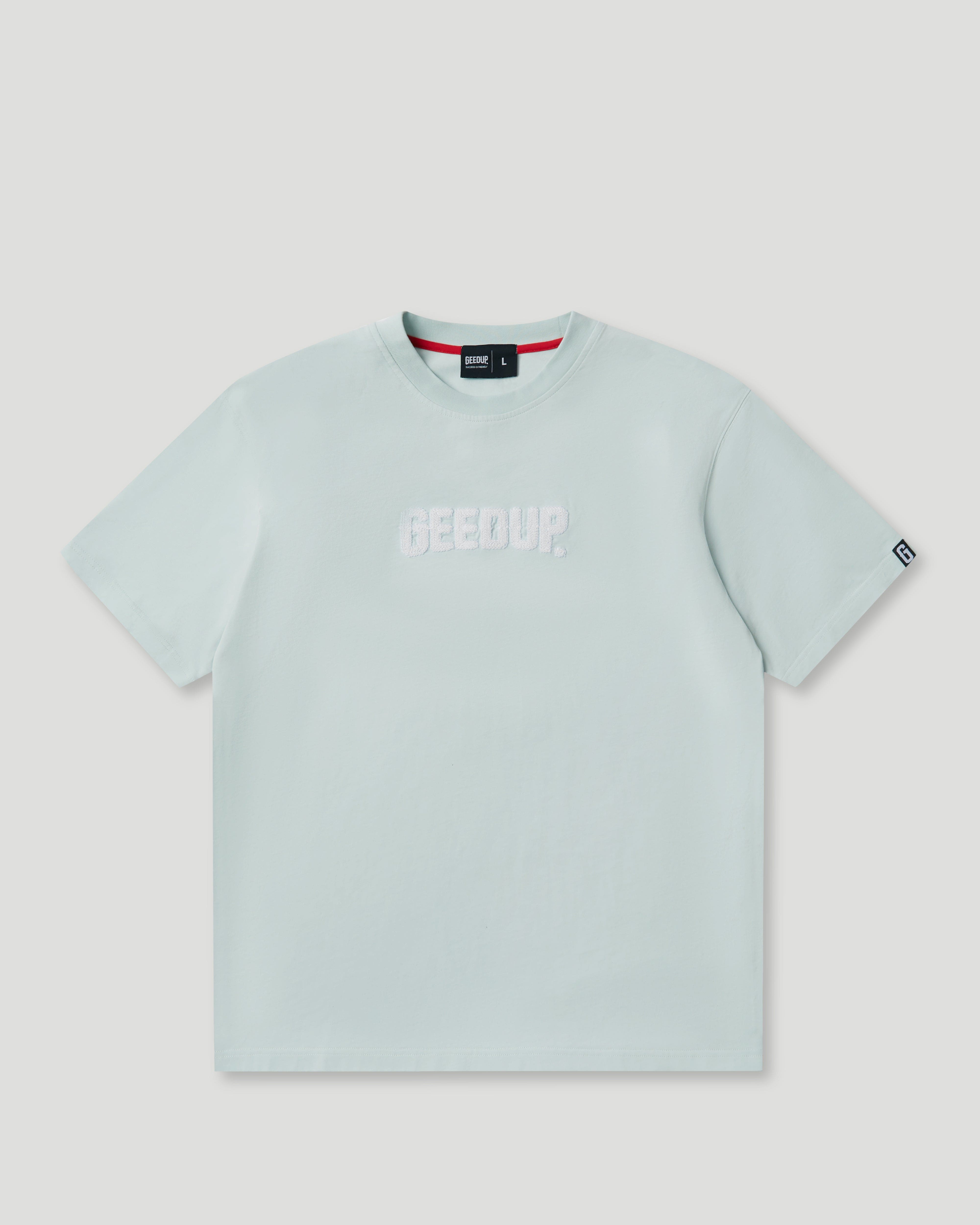 PFK Script T-Shirt Pale Blue – Geedup Co. US