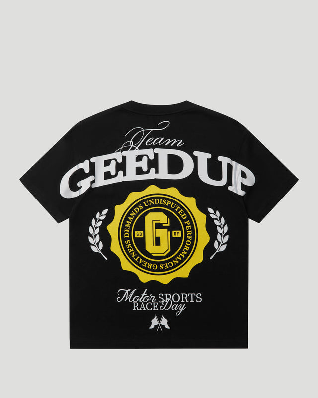 G Stamp T-Shirt Black/Yellow