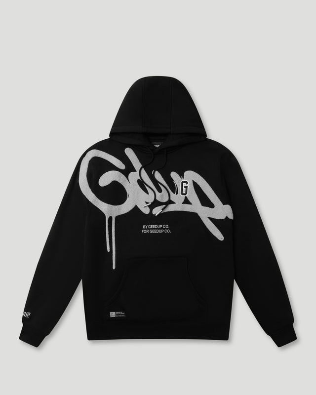 Handstyle G Hoodie Black/Light Grey