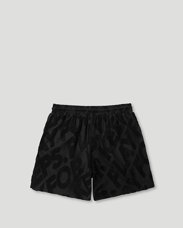 PFK Jacquard Short Black