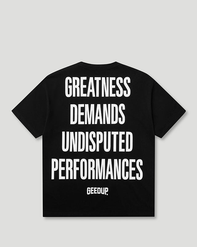 Geedup Stack T-Shirt Black