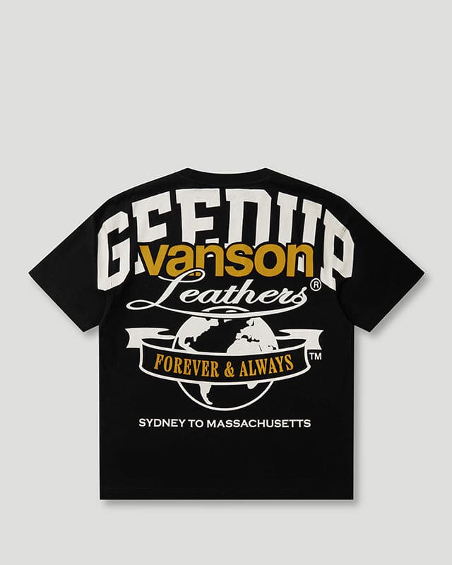 Geedup x Vanson T-Shirt Black