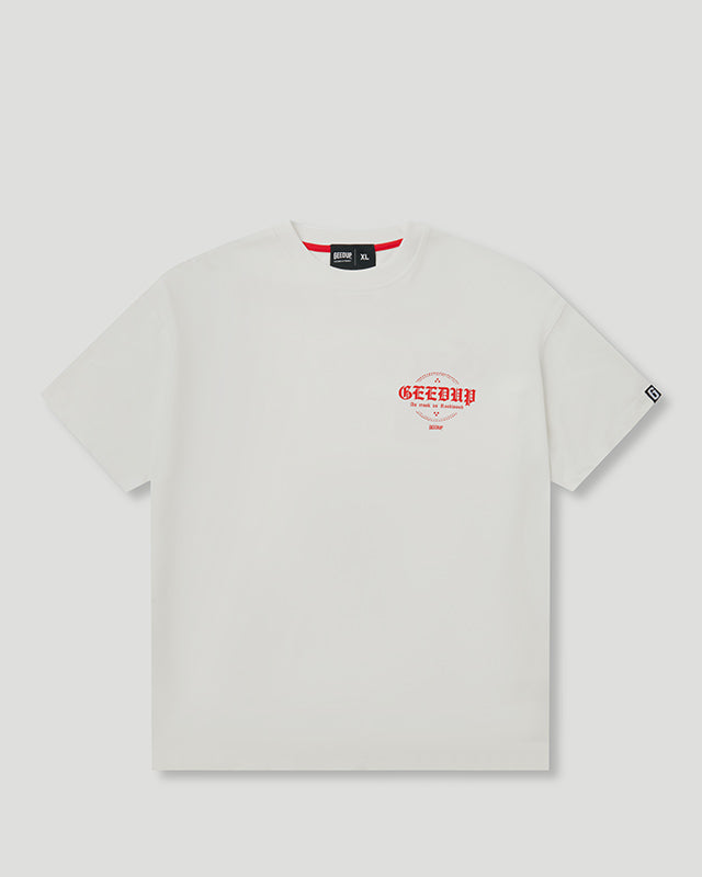 Garment Co. T-Shirt White/Red