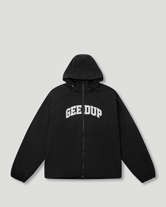 Team Logo Spray Jacket Black/White