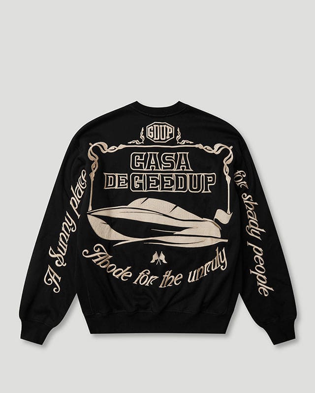 CDG Crewneck Black/Cream