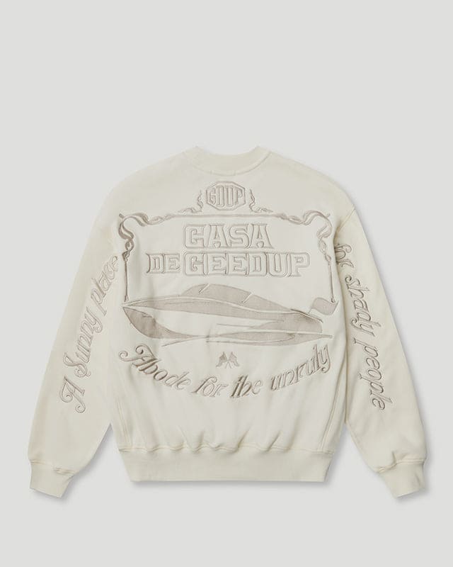 CDG Crewneck Tonal Cream