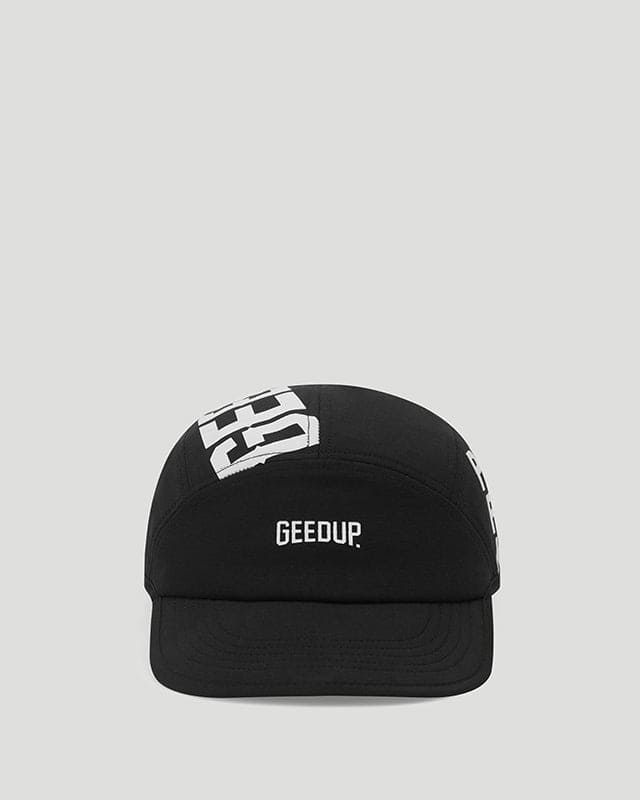 PFK 5 Panel Hat Black/White