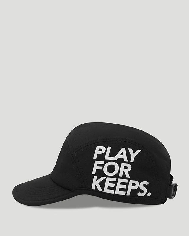 PFK 5 Panel Hat Black/White