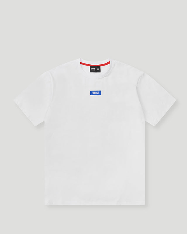 Subway T-Shirt White/Blue