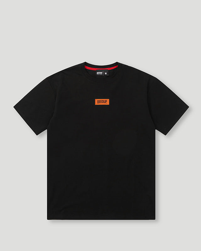 Subway T-Shirt Black/Orange