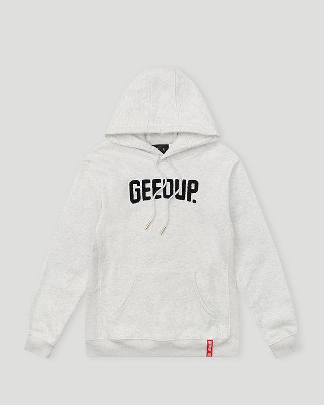 Play For Keeps Hoody White Marle/Black