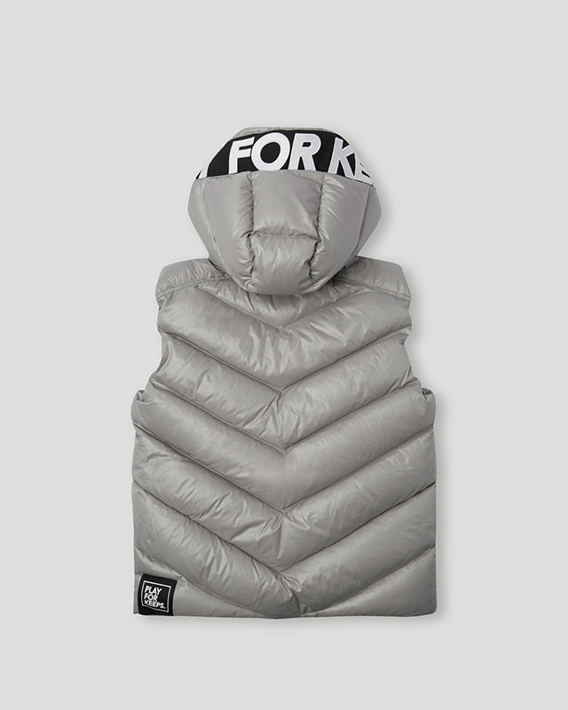 PFK Hooded Vest Grey